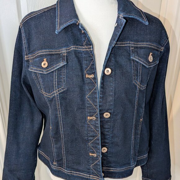 J.Jill Denim Jacket Petite - Picture 1 of 8